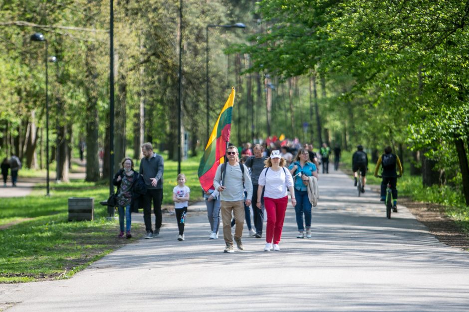 Policija apie „Didįjį šeimos gynimo maršą“: matėme, kad karantino reikalavimų žmonės nesilaikė