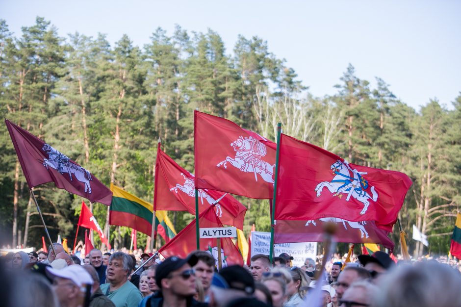 Policija apie „Didįjį šeimos gynimo maršą“: matėme, kad karantino reikalavimų žmonės nesilaikė