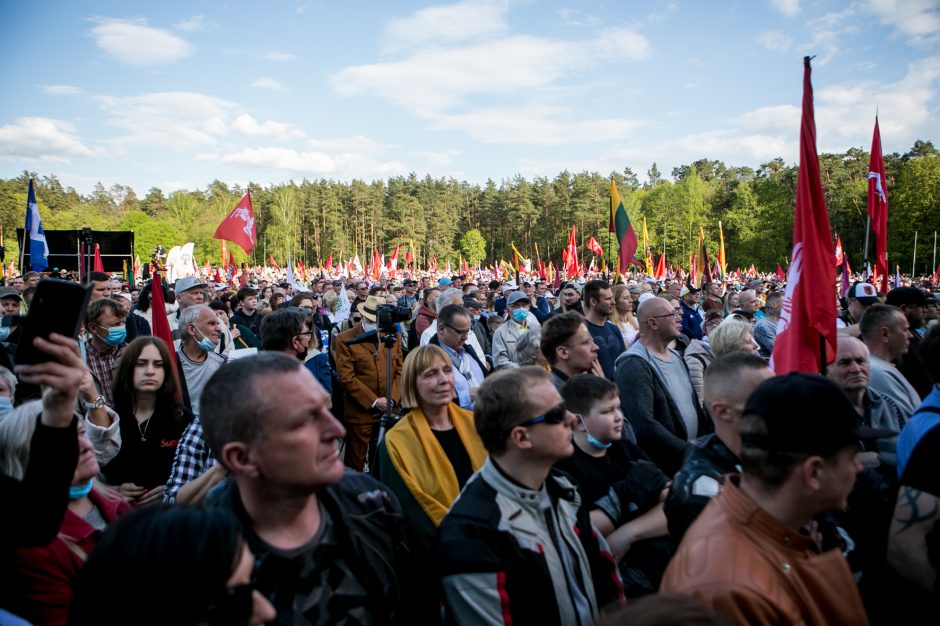 Policija apie „Didįjį šeimos gynimo maršą“: matėme, kad karantino reikalavimų žmonės nesilaikė