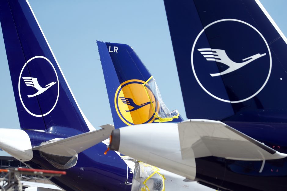 „Lufthansa“ derasi su Vokietijos vyriausybe dėl 9 mlrd. eurų vertės gelbėjimo paketo