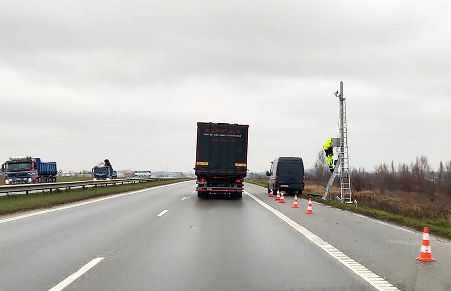 Lekiantiems į pajūrį – perspėjimai: pažeidėjus fiksuoja dar viena vidutinio greičio matuoklių pora