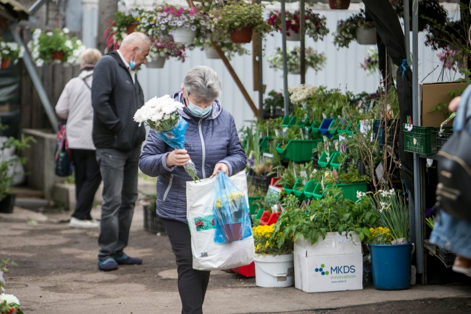 Daigų prekeivis – neviltyje: turgus veikia, bet po žinios apie jo remontą nebeliko pirkėjų