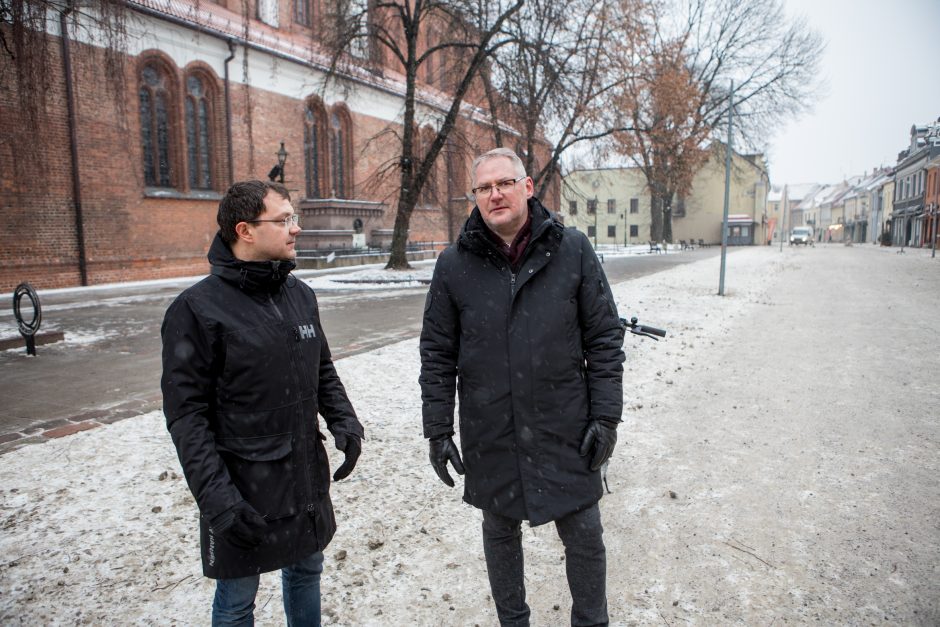 Vilniaus gatvės rekonstrukcija pasiekė pusiaukelę 