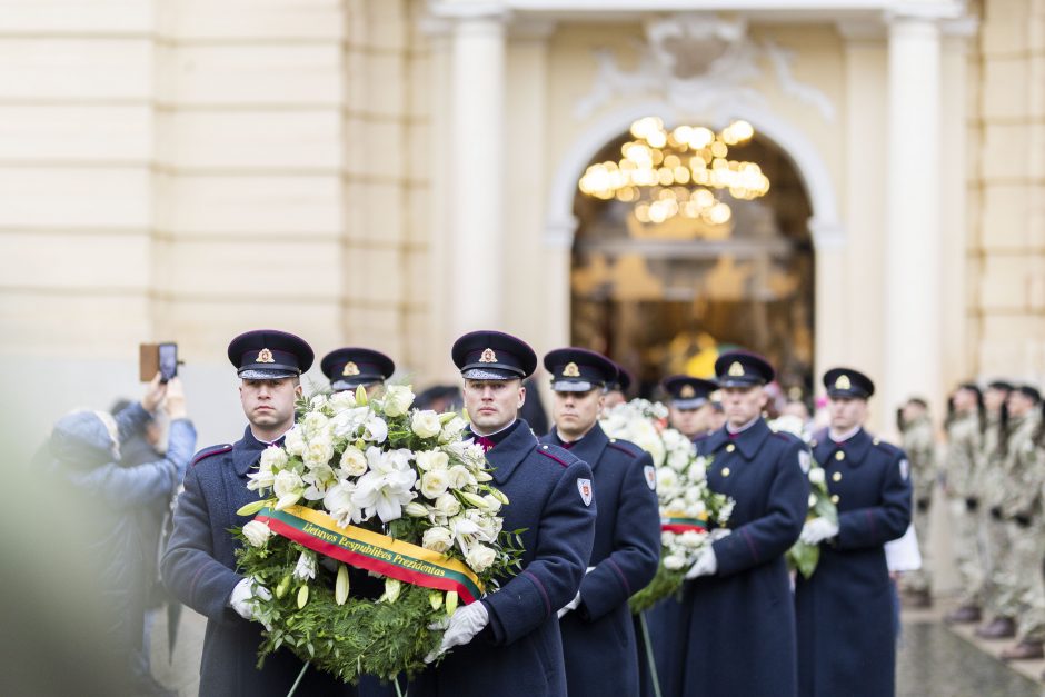 Antakalnio kapinėse palaidotas partizanas J. Vitkus-Kazimieraitis