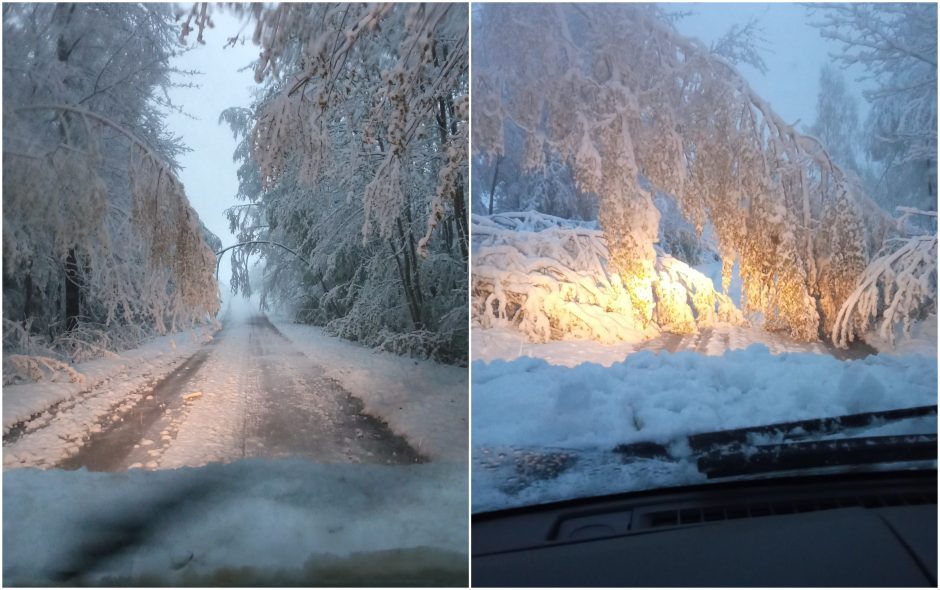 Kelininkai perspėja dėl sudėtingų eismo sąlygų: vairuotojai, rinkitės saugų greitį