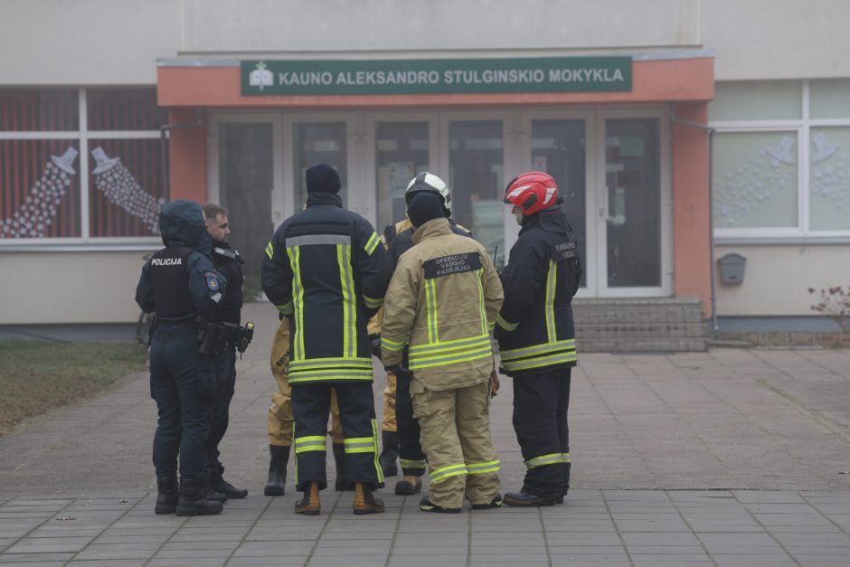 Vienoje iš Kauno mokyklų paskelbta evakuacija: sumaišties kaltininkas – gautas laiškas (papildyta)