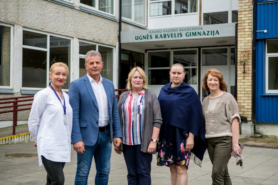 VDU Ugnės Karvelis gimnazijoje – dvi renovacijos