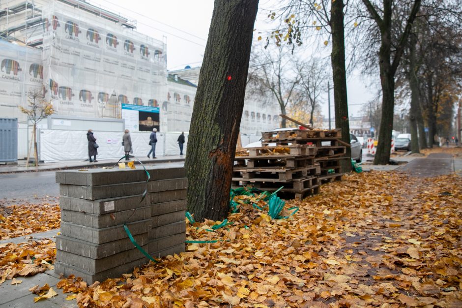 Kur dingo darbininkai: Kęstučio gatvės remontas sustojo?