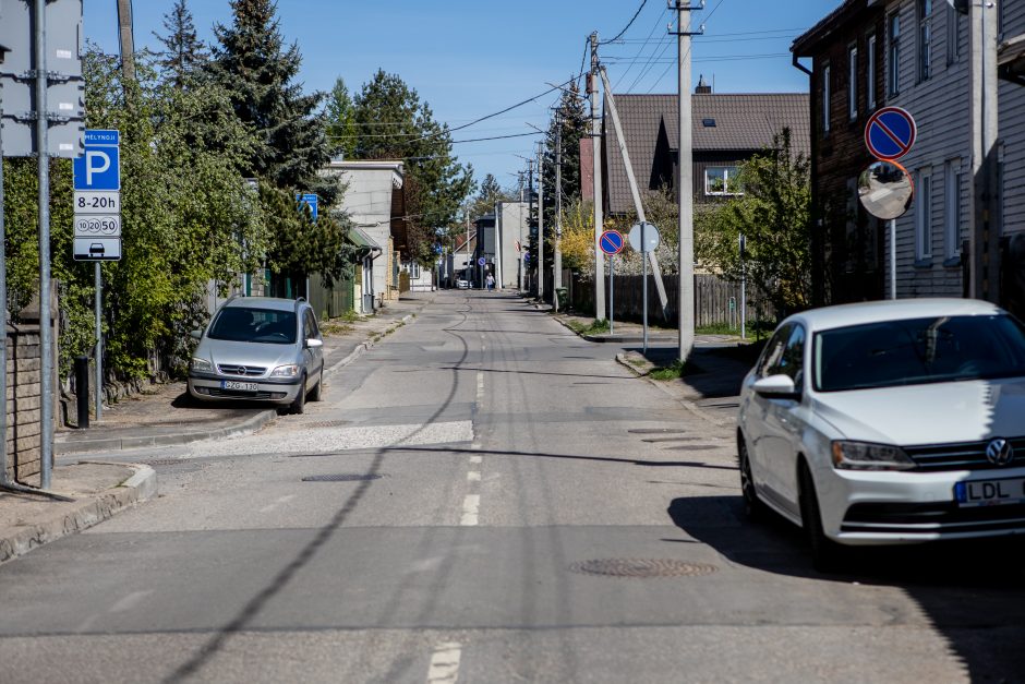 Apmokestinus Žaliakalnio gatves – nerimas dėl eismo saugumo