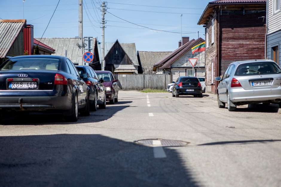 Apmokestinus Žaliakalnio gatves – nerimas dėl eismo saugumo