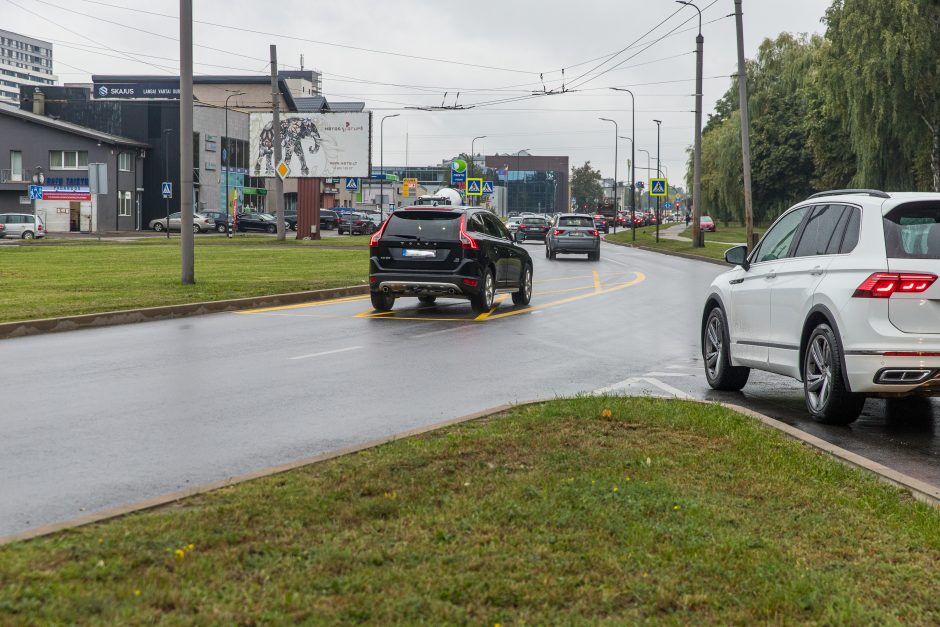 Išgirdo kauniečių prašymą – judrioje vietoje nubraižė korį