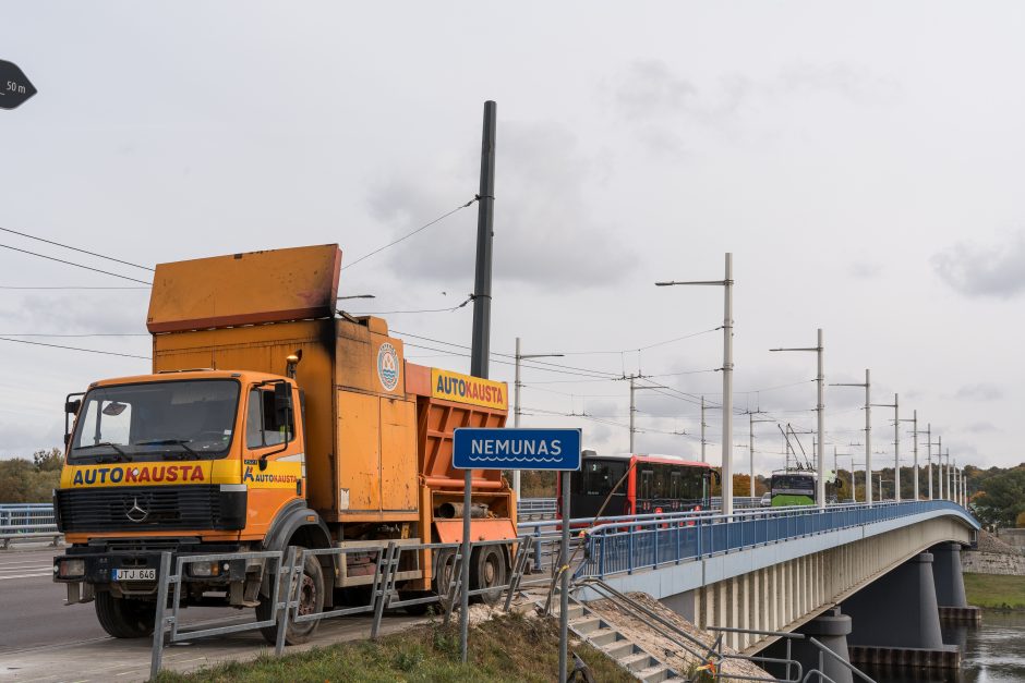 Sunkios Panemunės tiltą apgriovusios užsienietės pagirios: startavo prie vienos Šančių parduotuvės