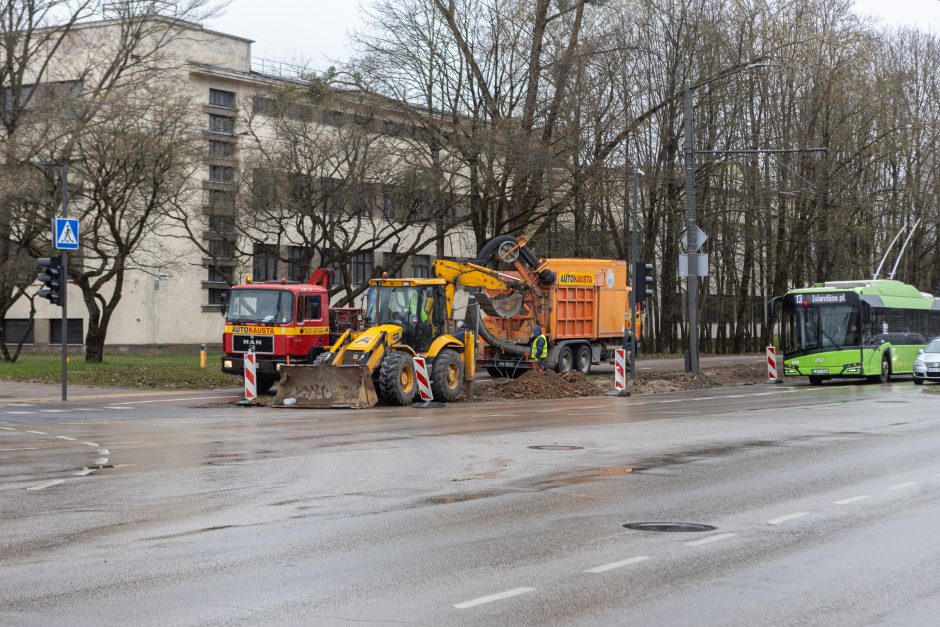 Tunelio gatvėje atsiras papildoma eismo juosta