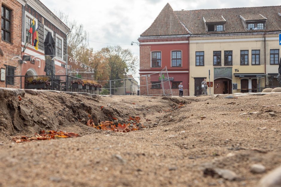 Rotušės aikštėje klumpa turistai: ką daryti?