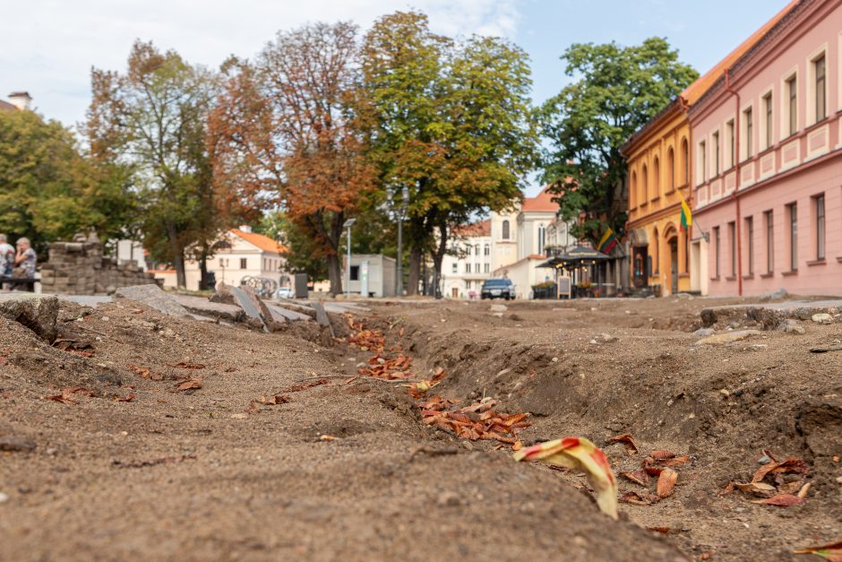 Rotušės aikštėje klumpa turistai: ką daryti?