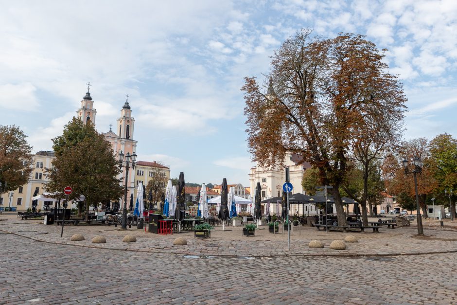 Rotušės aikštėje klumpa turistai: ką daryti?