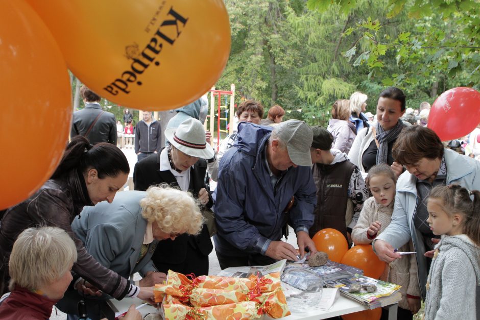 Uostamiesčio parke – rudens linksmybės