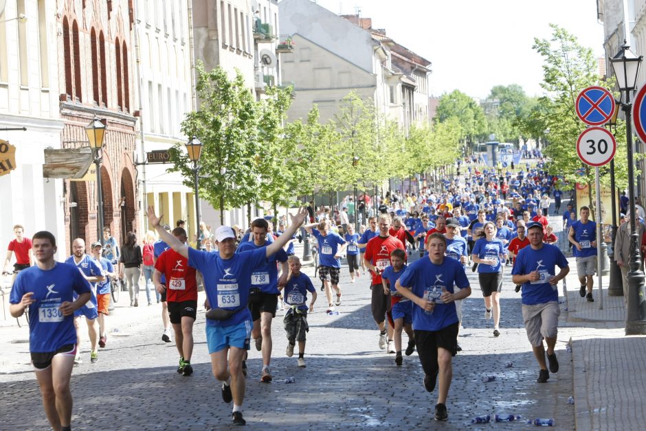 Klaipėdos gatves užplūs vilties bėgikai