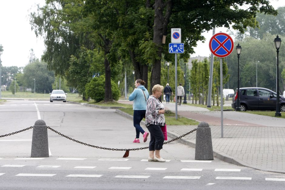 Kelio ženklai sukėlė abejonių