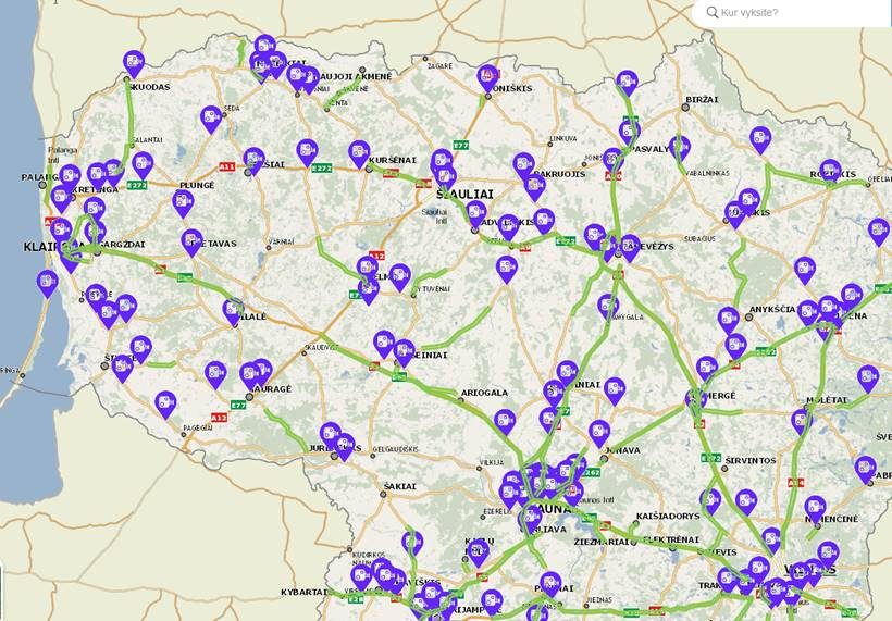 Uostamiestyje per savaitę greičio matuoklis užfiksuoja virš tūkstančio pažeidėjų