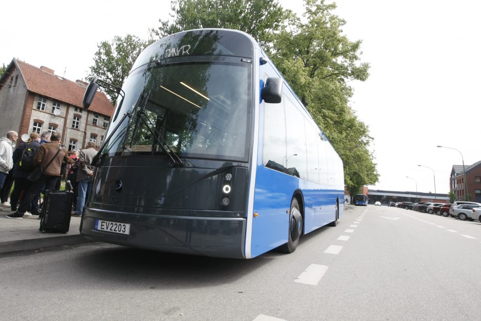 Elektrinių autobusų pirkimas sukėlė klausimų