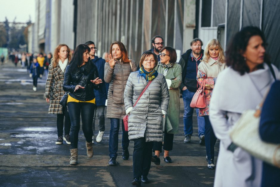 Klaipėdiečiai pamatė unikalų spektaklį laivų statykloje