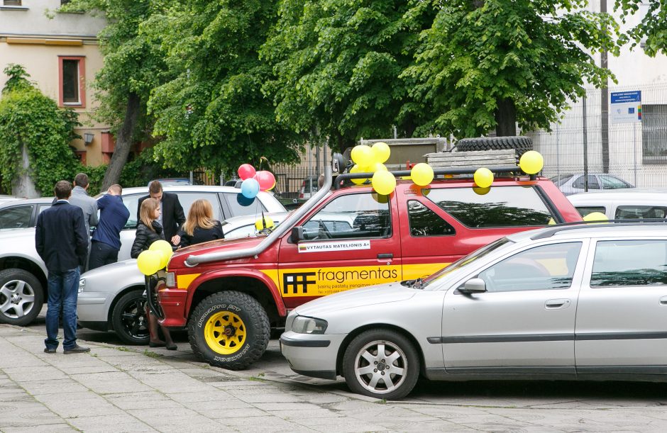 Kauno abiturientams aidi paskutinis skambutis