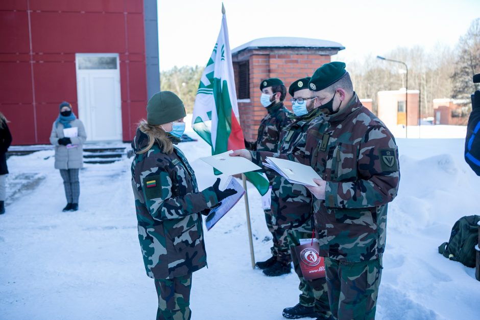 Šauliams – medikų padėka už pagalbą kovojant su nematomu priešu