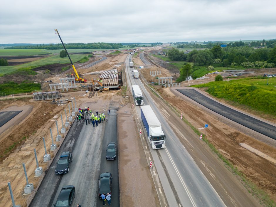 I. Šimonytė: „Via Baltica“ itin svarbi, nes bus naudojama kariniam mobilumui