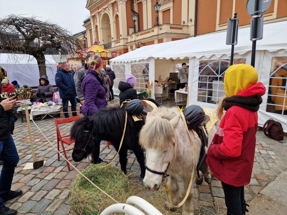 Klaipėdiečiai į Kaziuko mugę traukia verbų ir skanumynų