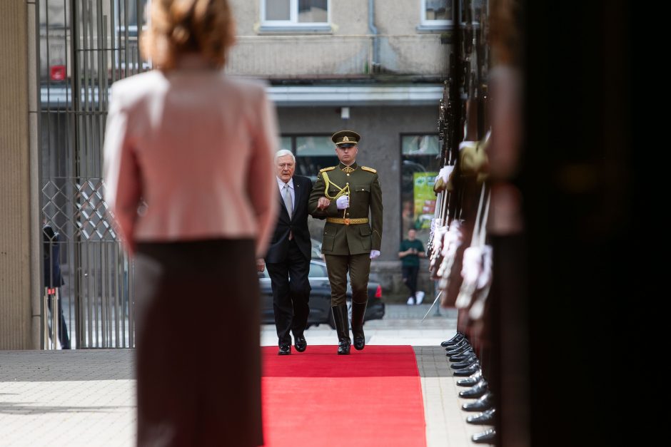 G. Nausėda prisiekė antrai kadencijai prezidento pareigose