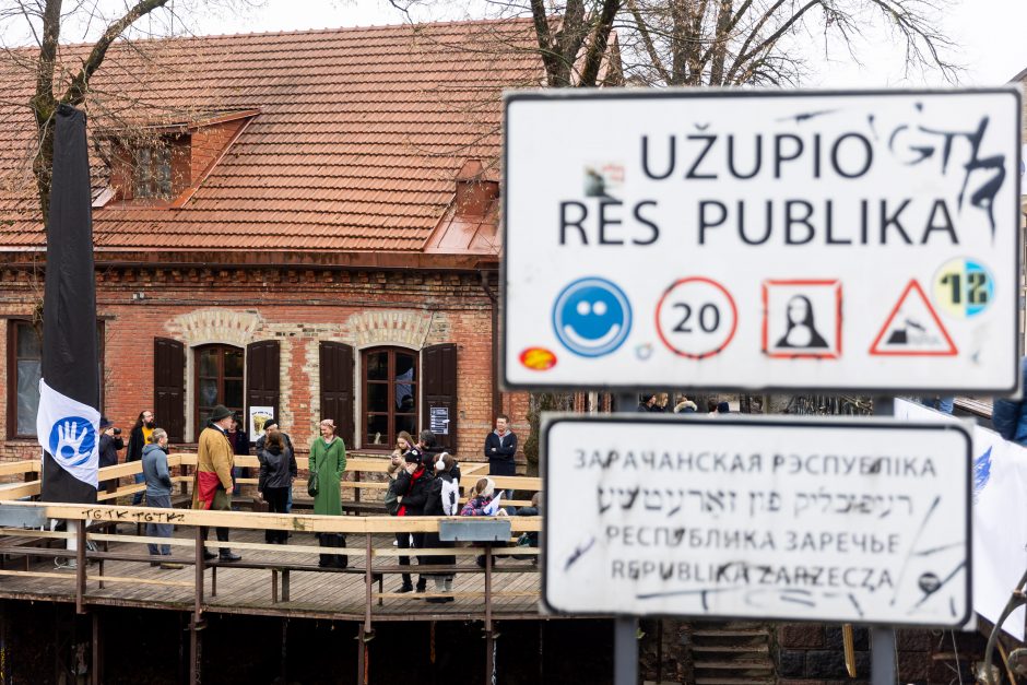 Užupio Respublika mini 25-ąsias „Neprigulmybės“ metines