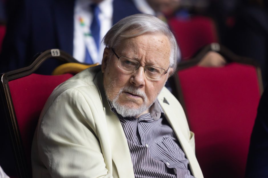 V. Landsbergis apie prezidento atmestą G. Landsbergio kandidatūrą: argumentai nestabilūs