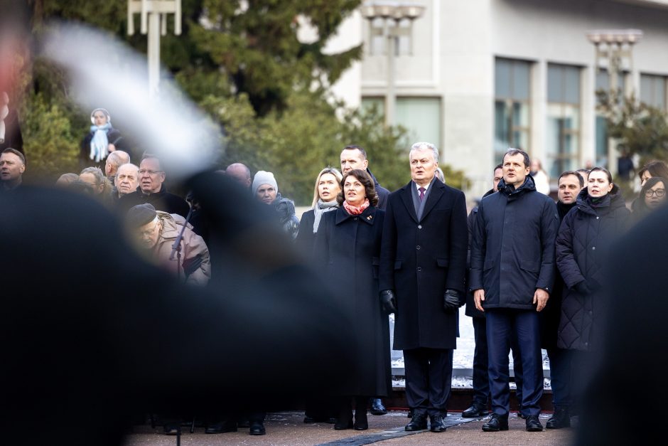 Iškilminga valstybės vėliavos pakėlimo ceremonija