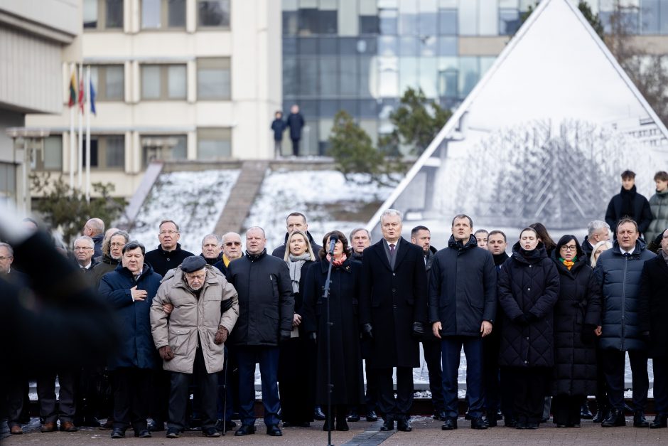 Iškilminga valstybės vėliavos pakėlimo ceremonija