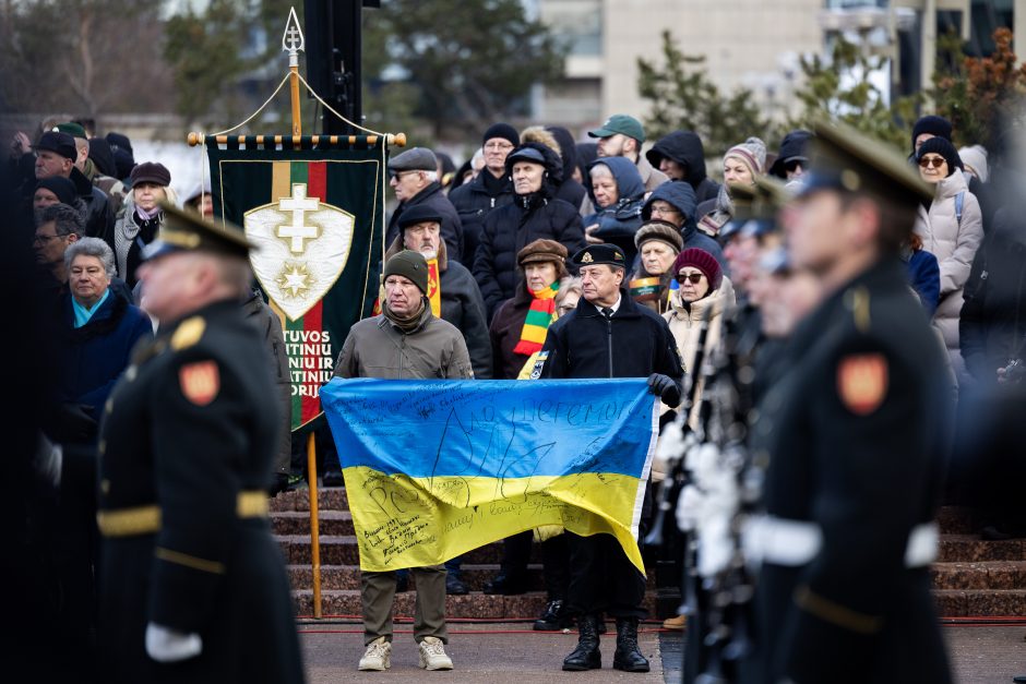 Iškilminga valstybės vėliavos pakėlimo ceremonija