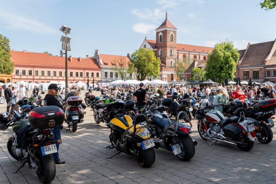 Baikerių paradas: Kaunas prisipildė motociklų gausmo