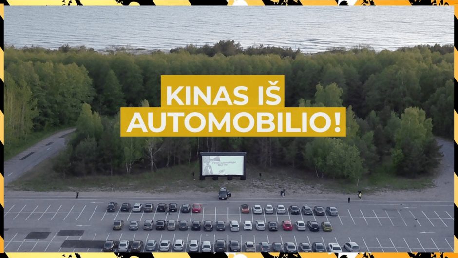 „Drive-in“ kine Klaipėdoje – emocijos išsinešimui