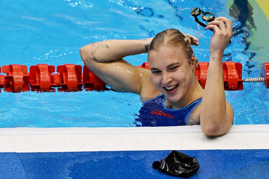 Į finalą pirmu numeriu patekusi R. Meilutytė: mėgavausi kiekviena distancijos dalimi