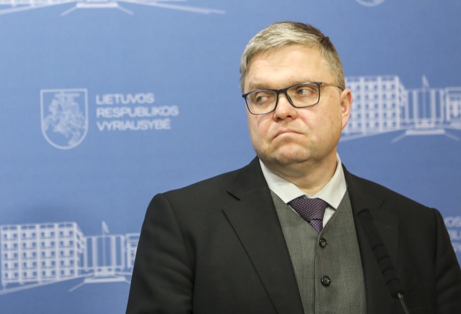 V. Vasiliauskas siūlo neskubėti didinti minimalios algos iki 642 eurų