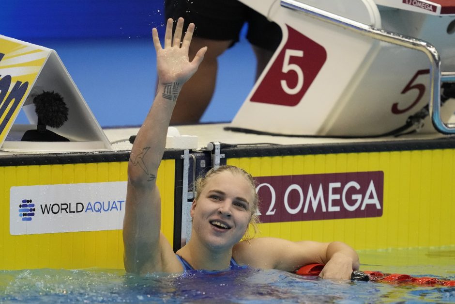 R. Meilutytė tapo pasaulio čempione!