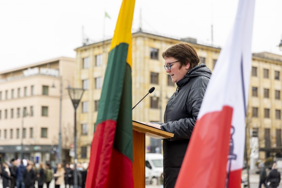 Dėl Trakų rajono švietimo įstaigų pertvarkos – protestas prie Vyriausybės 