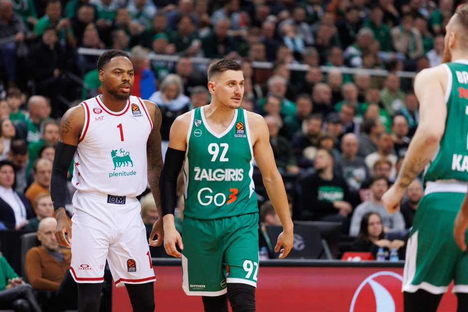  			 „Žalgiris“ – ant bangos: Kaune krito ir „Emporio Armani“