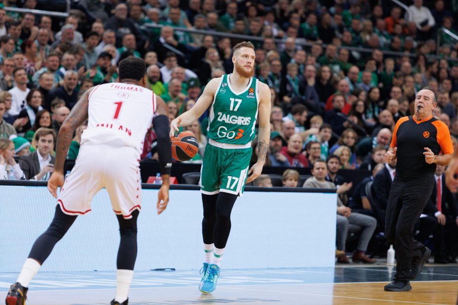  			 „Žalgiris“ – ant bangos: Kaune krito ir „Emporio Armani“