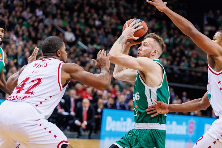  			 „Žalgiris“ – ant bangos: Kaune krito ir „Emporio Armani“