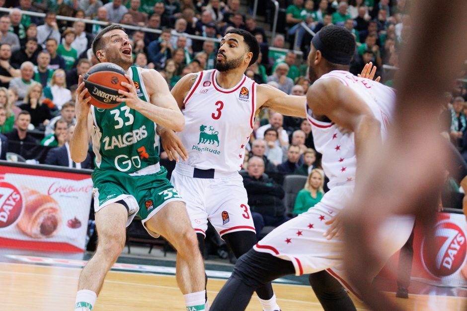  			 „Žalgiris“ – ant bangos: Kaune krito ir „Emporio Armani“