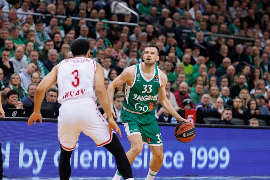  			 „Žalgiris“ – ant bangos: Kaune krito ir „Emporio Armani“