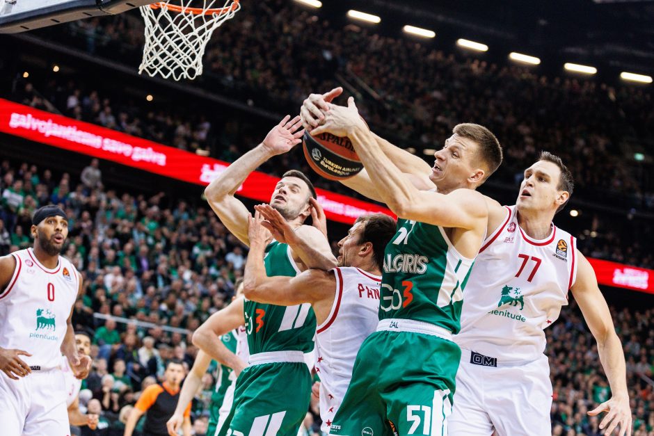  			 „Žalgiris“ – ant bangos: Kaune krito ir „Emporio Armani“