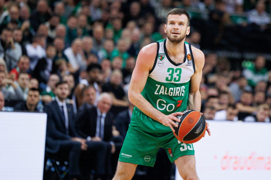 „Žalgiris“ namuose nesustabdė „Partizan“ puolimo 