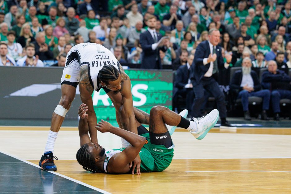 „Žalgiris“ namuose nesustabdė „Partizan“ puolimo 